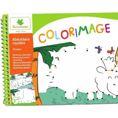 Colorimage pad abecedaire mystere  Au Sycomore    074040
